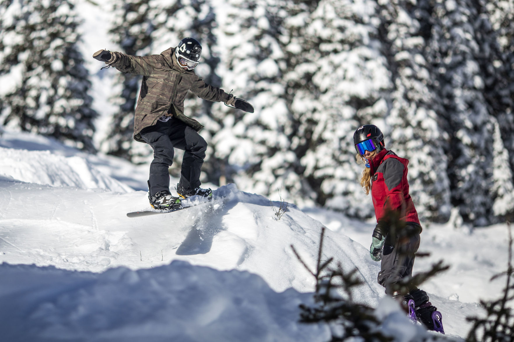 Teton Adaptive Sports veterans snowboarding program